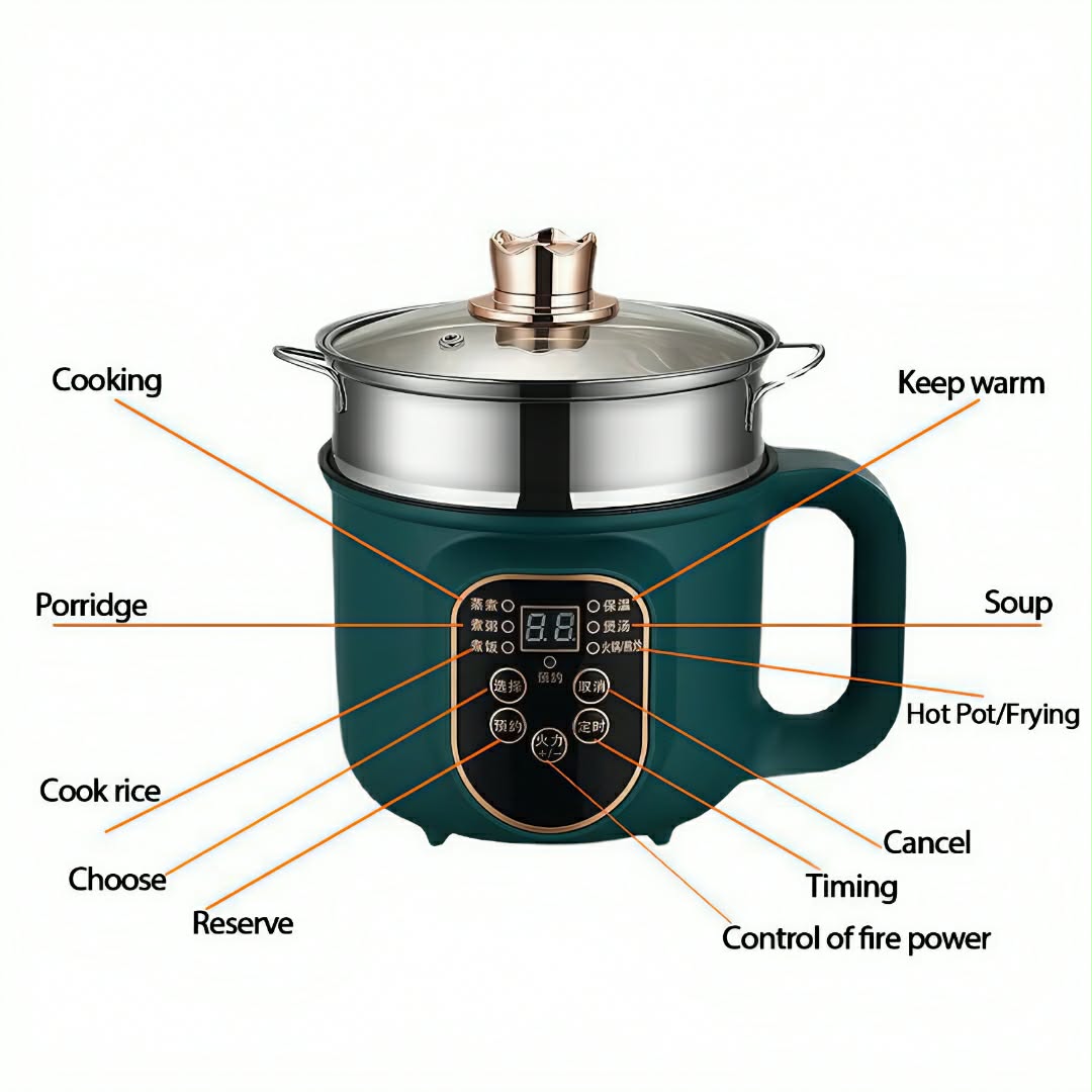 Prestige 3.5 L Electric Cooking Pot With Display